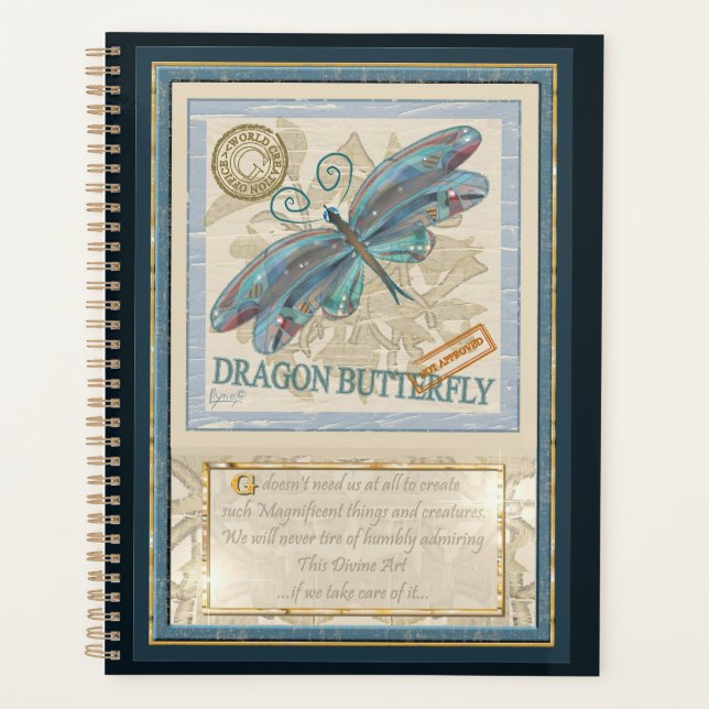 Agenda Dragonfly do Escritório de Criação (Frente)