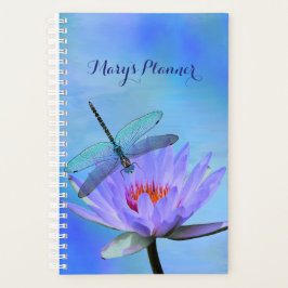 Agenda Dragonfly no Water Lily Planner