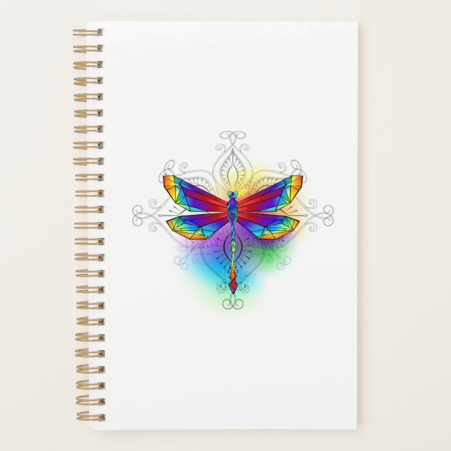 Agenda Dragonfly Poligonal (Frente)