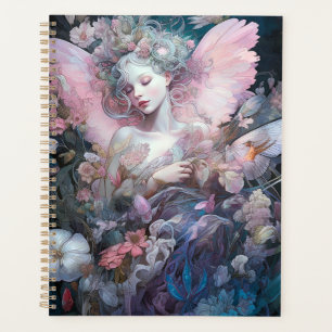 Agenda Dreamfairy Girl rosa Blue Fantasy Art