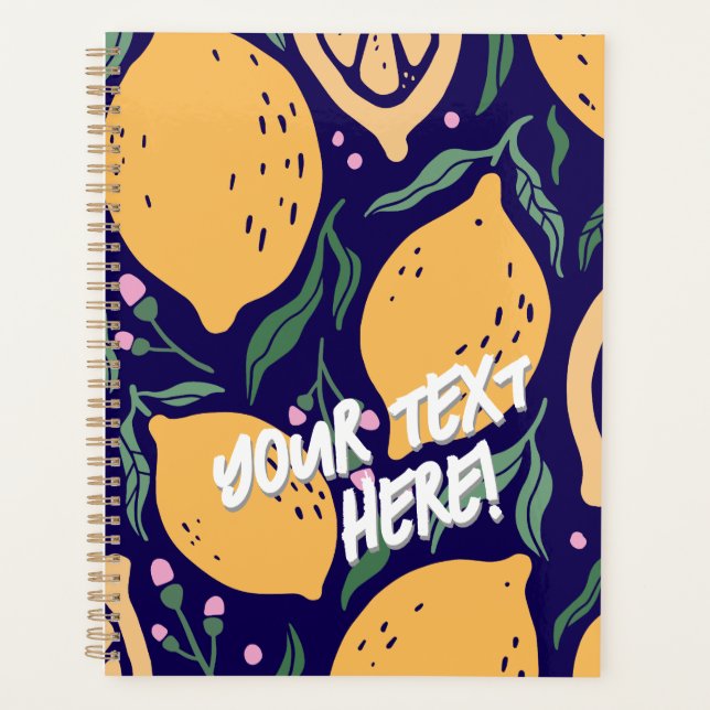Agenda Dreamy Lemons (Frente)
