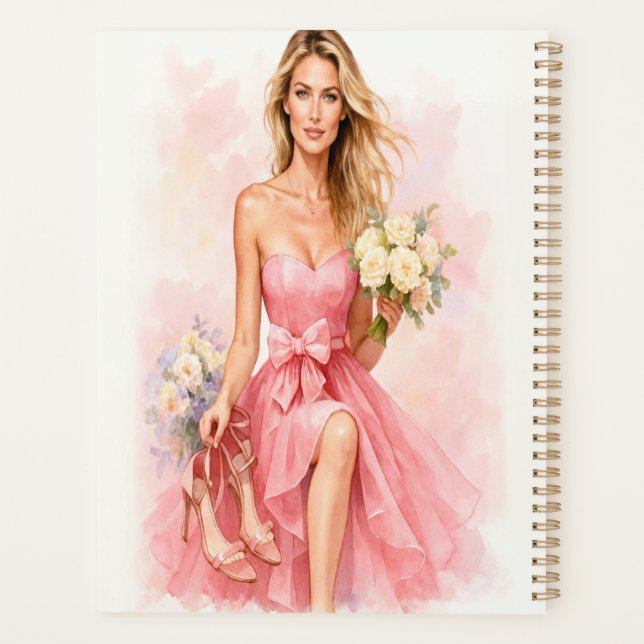 Agenda Dreamy Watercolor Bride (Verso)