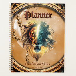 Agenda Dualidade de Força, Leão e Mulher.