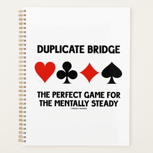 Agenda Duplicar O Jogo Perfeito Da Ponte Para Mentalmente (Frente)