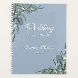 Agenda Dusty Blue | Casamento Botânico Eucalyptus