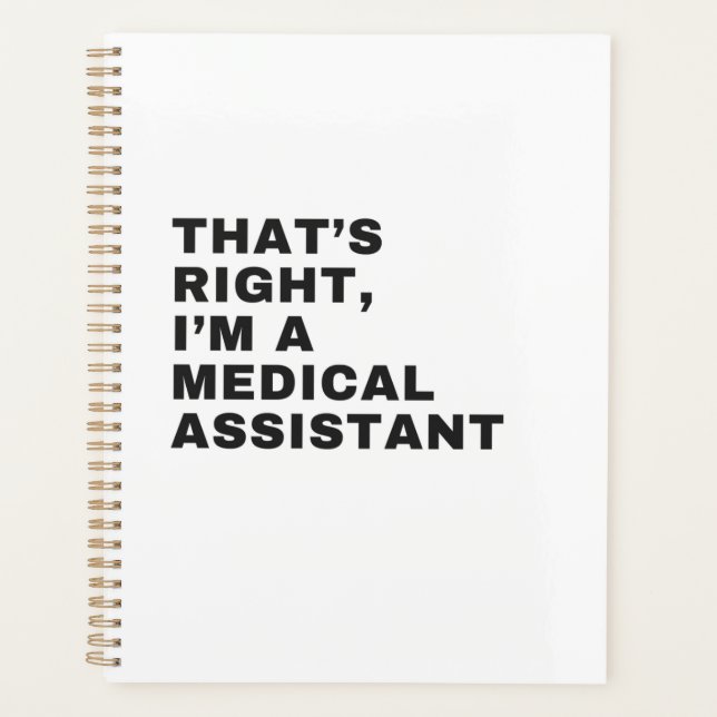 AGENDA É ISSO QUE EU SOU ASSISTENTE MÉDICO (Frente)