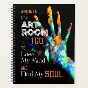 Agenda E na sala de arte eu vou, presente para artista