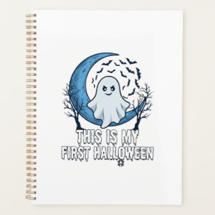 Agenda É Primeiro Fantasma do Halloween Lua Crescente Mor