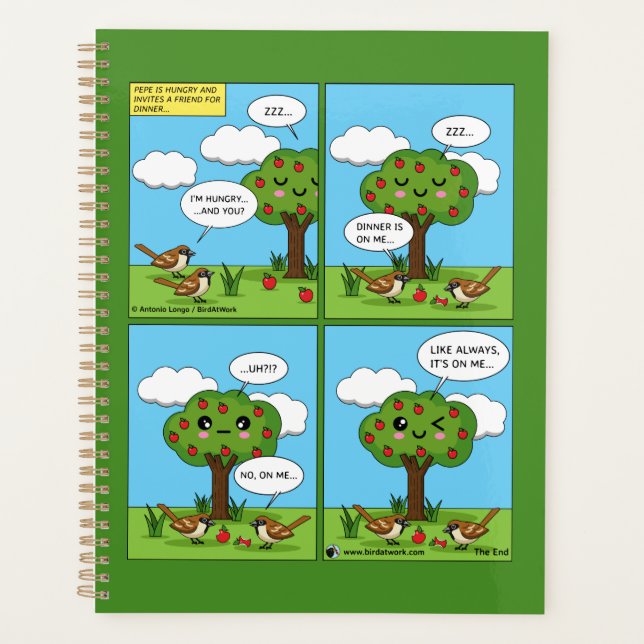 Agenda É sobre mim... Comic (Frente)