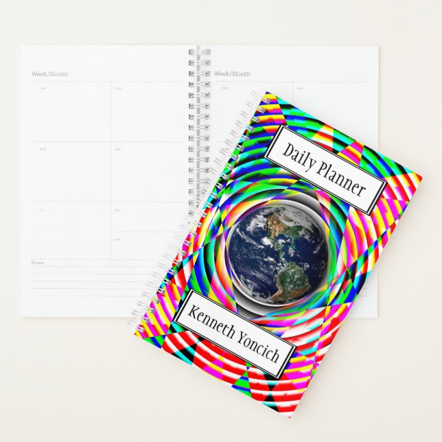 Agenda Earth Vibes de Kenneth Yoncich (Exibição)