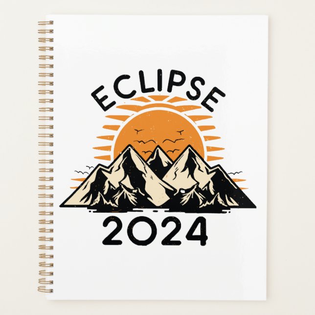 Agenda Eclipse Solar Total 2024 (Frente)