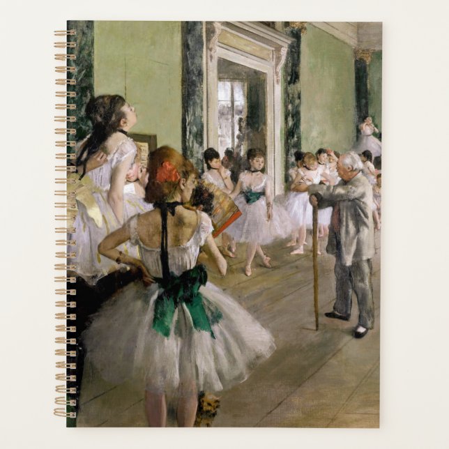 Agenda Edgar Degas - A Classe da Dança (Frente)