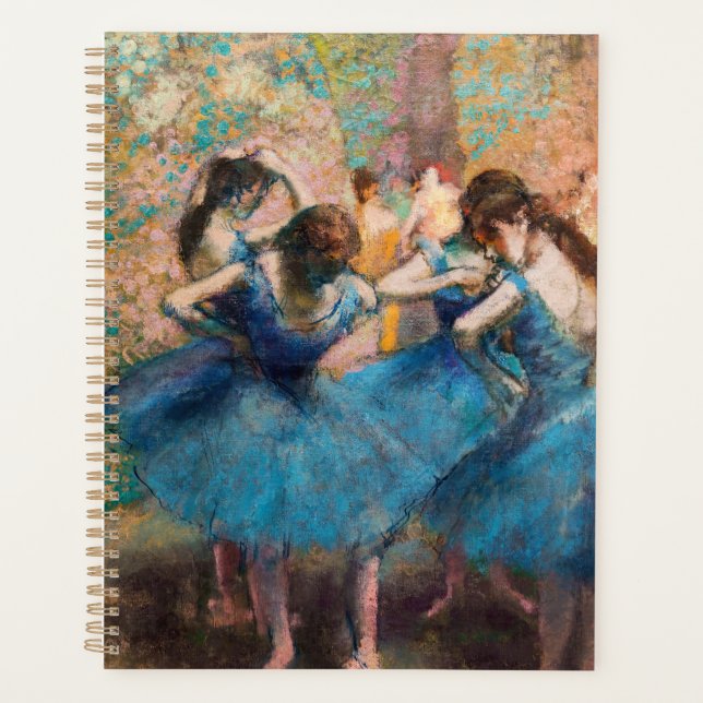 Agenda Edgar Degas - Dançarinos em azul (Frente)