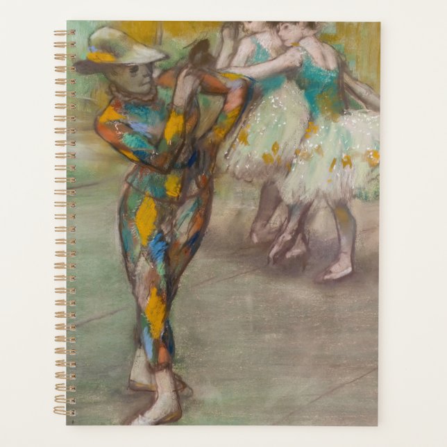 Agenda Edgar Degas - Harlequin Dance (Frente)