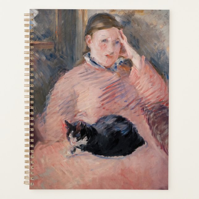 Agenda Edouard Manet - Mulher com um Gato (Frente)
