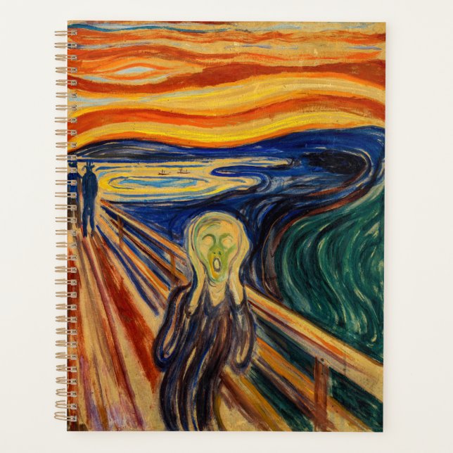 Agenda Edvard Munch - O Gritar 1910 (Frente)