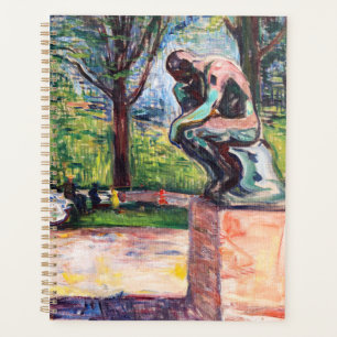 Agenda Edvard Munch - O Pensador de Rodin