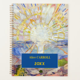 Agenda Edvard Munch - O Sol 1911