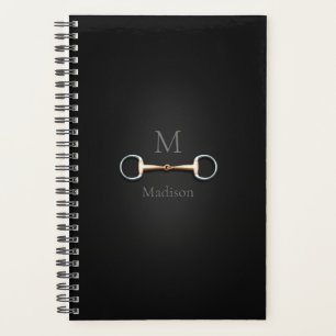 Agenda Eggbutt Snaffle Bit Monogramed Equestrian