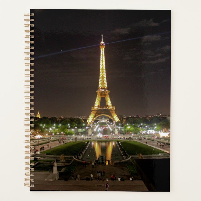 Agenda Eiffel Tower Paris França (Frente)