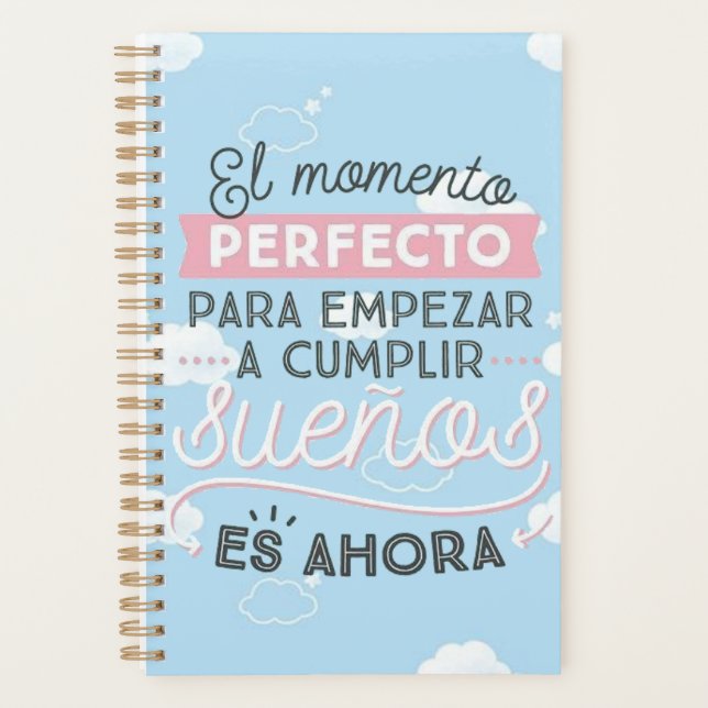 Agenda El momento perfecto  (Frente)