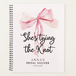 Agenda Ela Amarra o Nó Chuva de Noiva