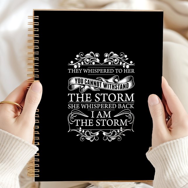 Agenda Ela Gritou De Volta Eu Sou A Tempestade (Criador carregado)