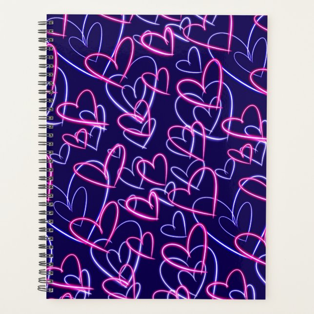 Agenda Electric Hearts Glow  (Frente)