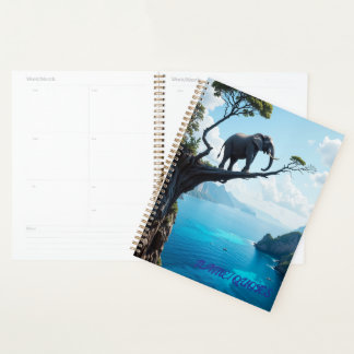 Agenda Elefante em Equilíbrio no Penhasco – Vida Selvagem