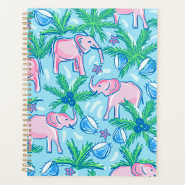 Agenda Elefante rosa de pré-disquete