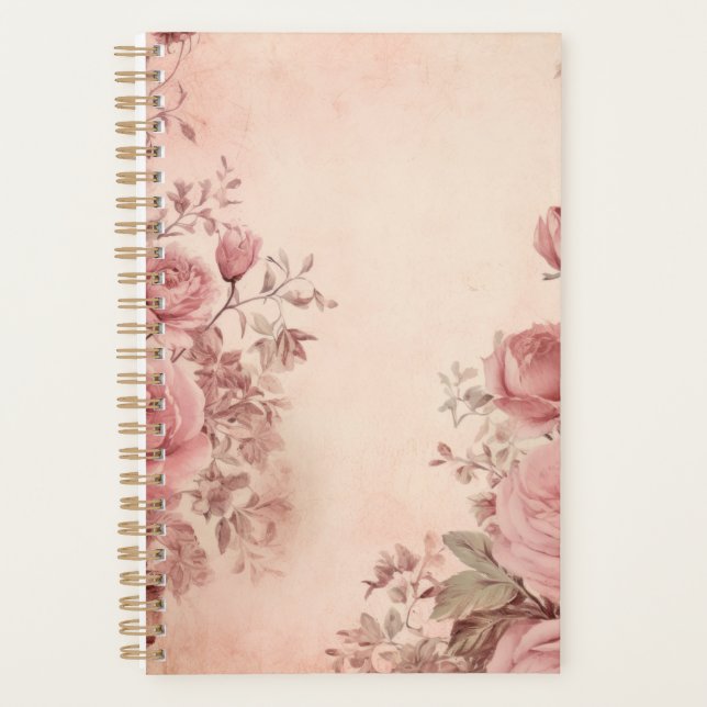 Agenda Elegância das Rosas (Frente)