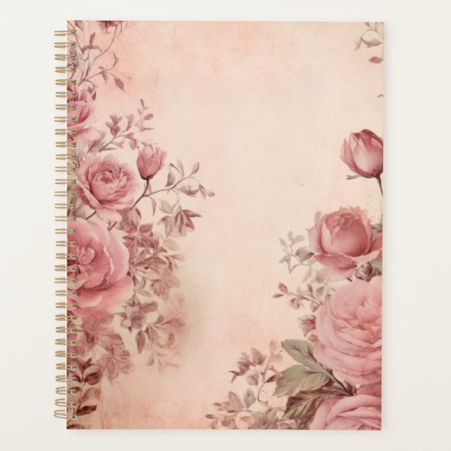 Agenda Elegância das Rosas (Frente)
