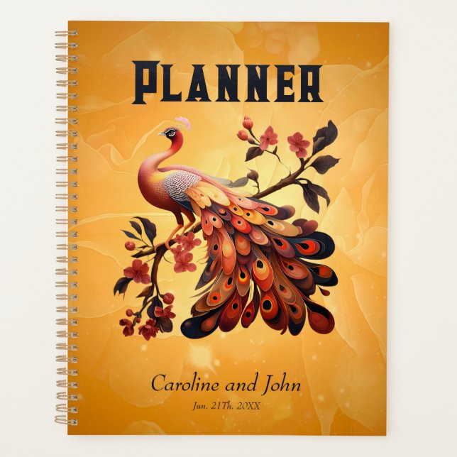 Agenda Elegância em penas (Frente)