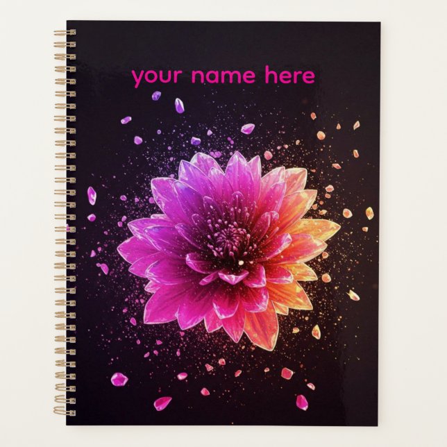 Agenda Elegant Rose Daily planner (Frente)