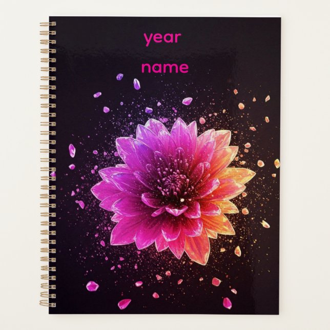 Agenda Elegant Rose Daily planner (Frente)