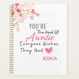 Agenda Elegante Blush Floral Personalizado Dom