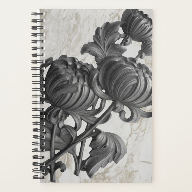 Agenda Elegante Chrysanthemum (Frente)