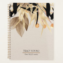 Elegante Dourado Floral Negro Minimalista Moderno