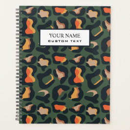 Agenda Elegante Safari Animal Skype Leopardo