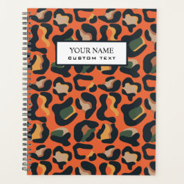 Agenda Elegante Safari Animal Skype Leopardo