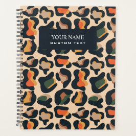 Agenda Elegante Safari Animal Skype Leopardo