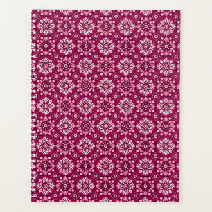 Agenda Elegante Vintage Boho Floral