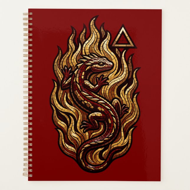 Agenda Elemento Fuego (Frente)