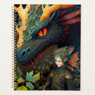 Agenda Elf E Dragon Fantasy Art