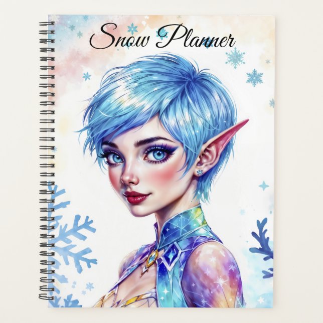 Agenda Elf mágico príncipes de neve (Frente)