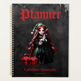 Agenda Elfo de Natal com Kitten.