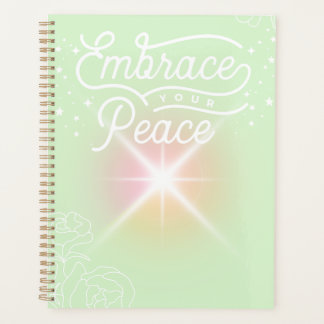Agenda Embrace Your Peace Mint Planner