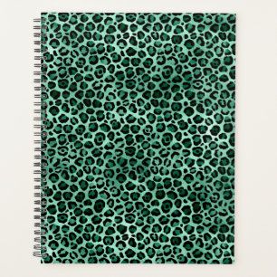Agenda Emerald e Dourado Safari Series Design 9