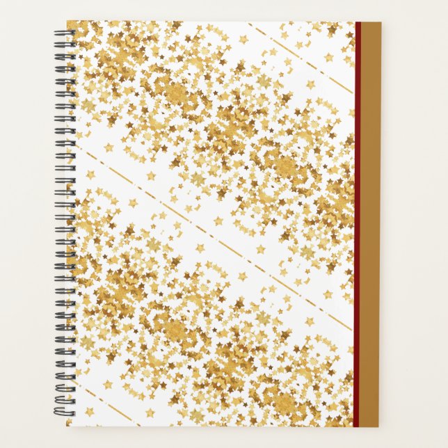 Agenda Emeralda Simples Bonito Papai Noel  (Frente)