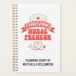 Agenda Empreendedor de Enfermeiro NURSEPRENEUR, na moda T